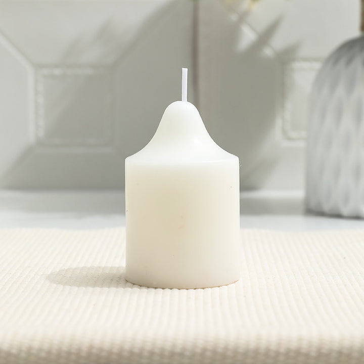 Unscented Long-Burning Pillar Candle for Home Decor