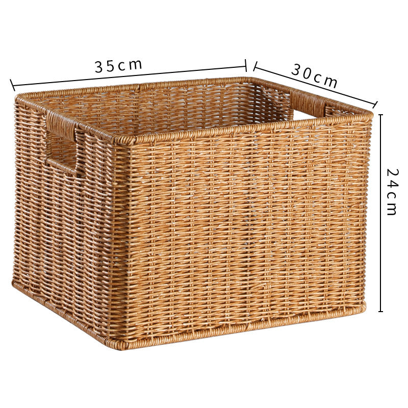 Premium Handwoven Square Storage Basket Bowlift