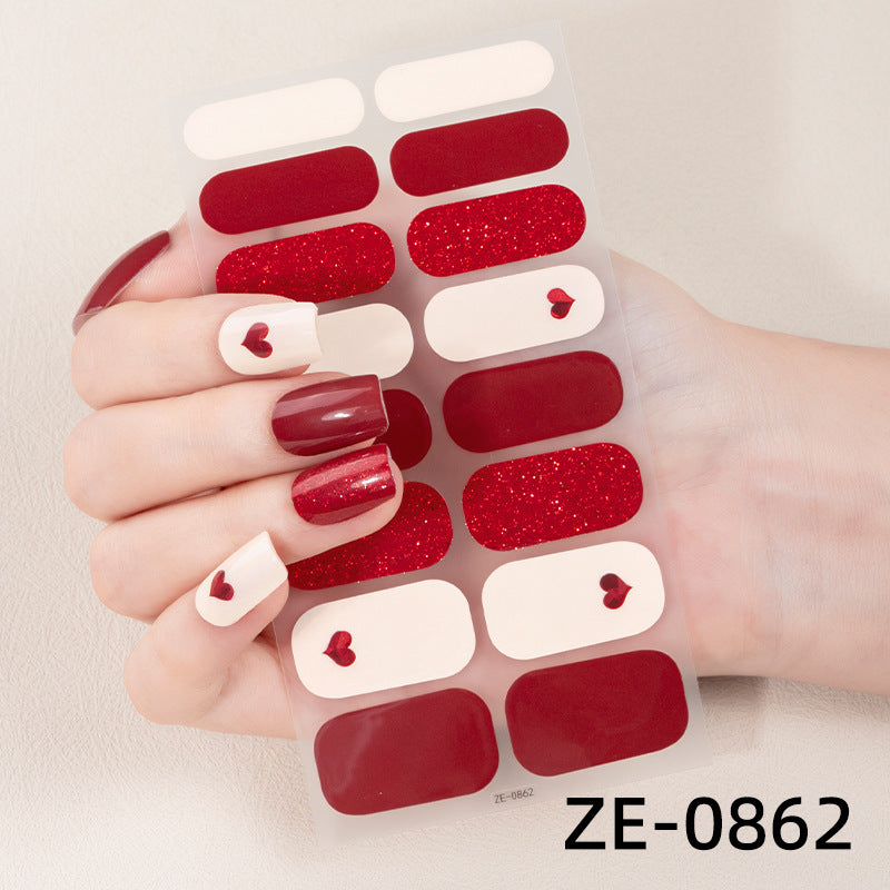 Artistic Marble Nail Wraps