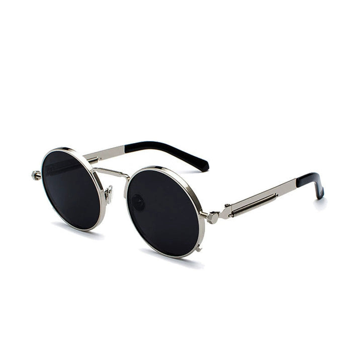 Vintage Round Frame Sunglasses Bowlift