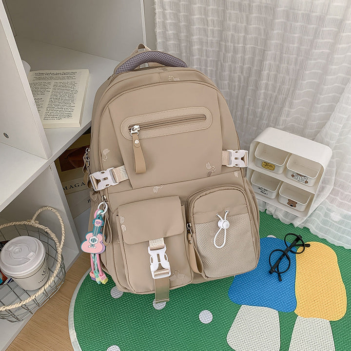 Multi-Pocket Functional Backpack Bowlift