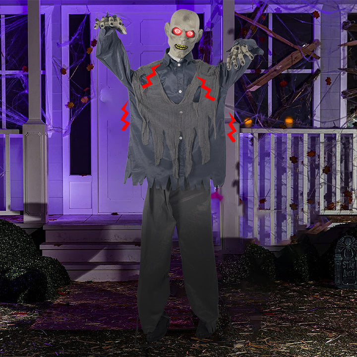 Animated Zombie Figure Decoration Bowlift
