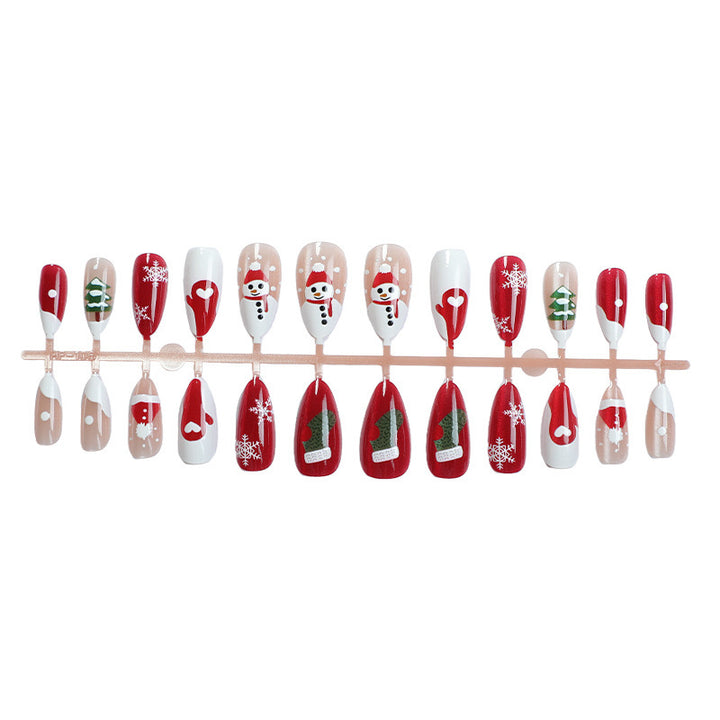 Festive Holiday Nail Art Set