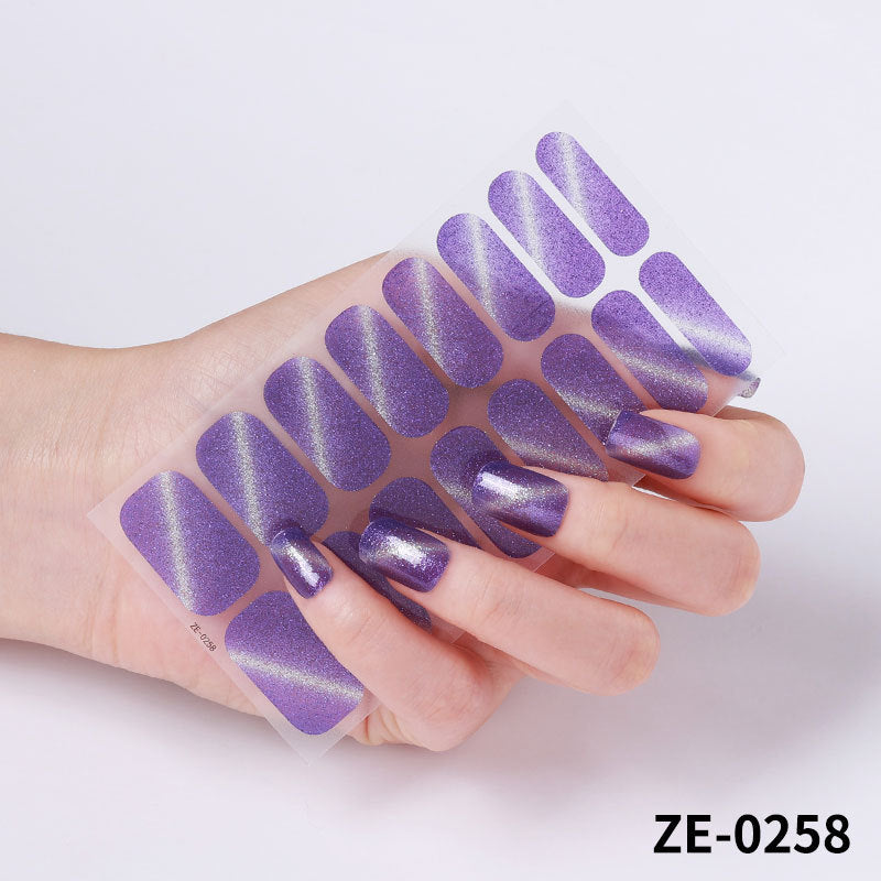 Ombre Glitter Nail Wraps