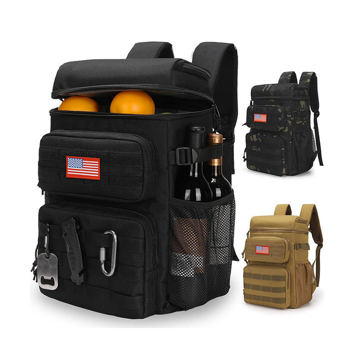 Multi-Compartment Insulated Cooler Backpack