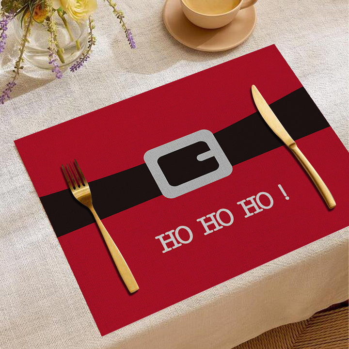 Festive Holiday Dining Placemats