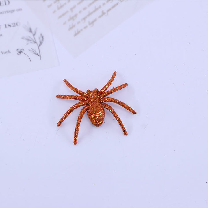 Glittered Halloween Spider Decoration Bowlift