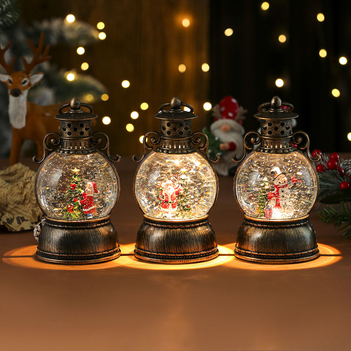 Decorative LED Christmas Lantern Bowlift 1790145235