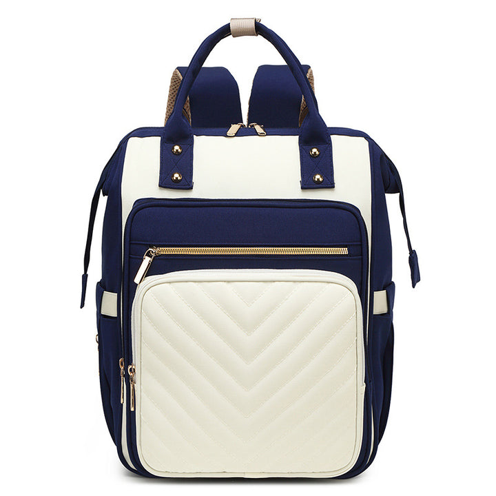 Multi-Functional Quilted Backpack Bowlift
