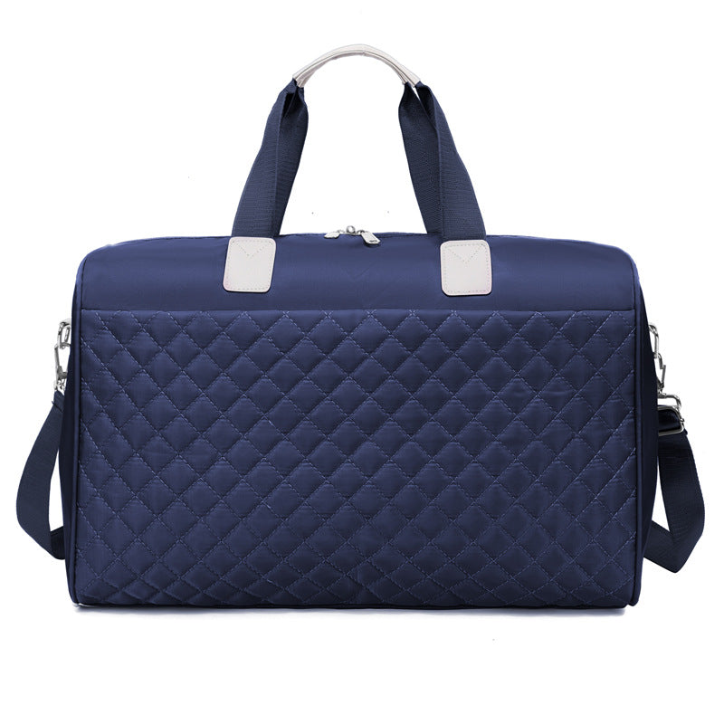 Quilted Travel Duffle Bag Bowlift