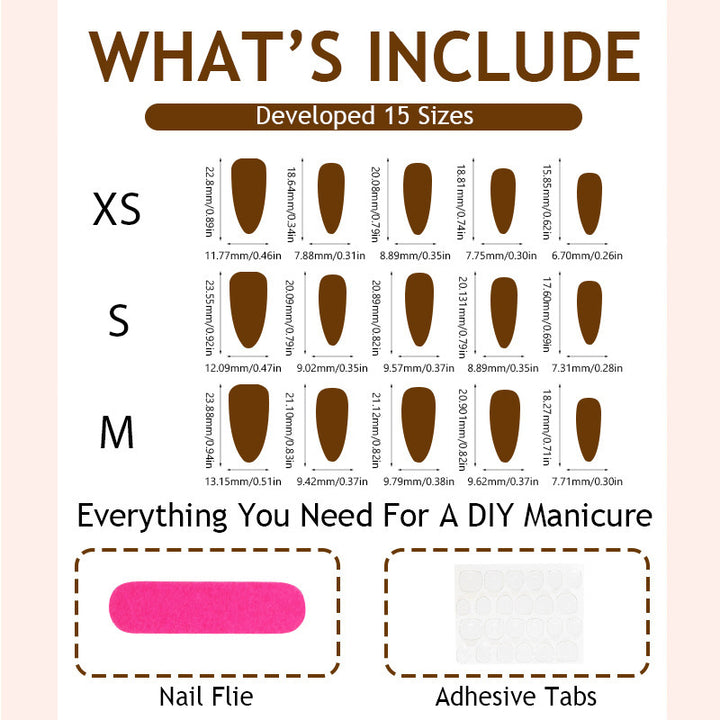 Acrylic Nail Set with Halloween Designs Bowlift