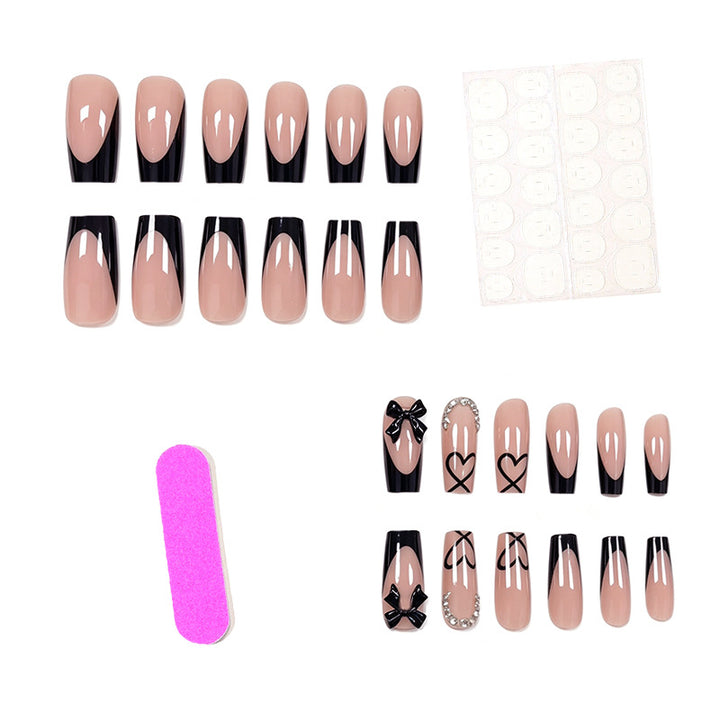 Artistic Long Nail Art Extensions Bowlift