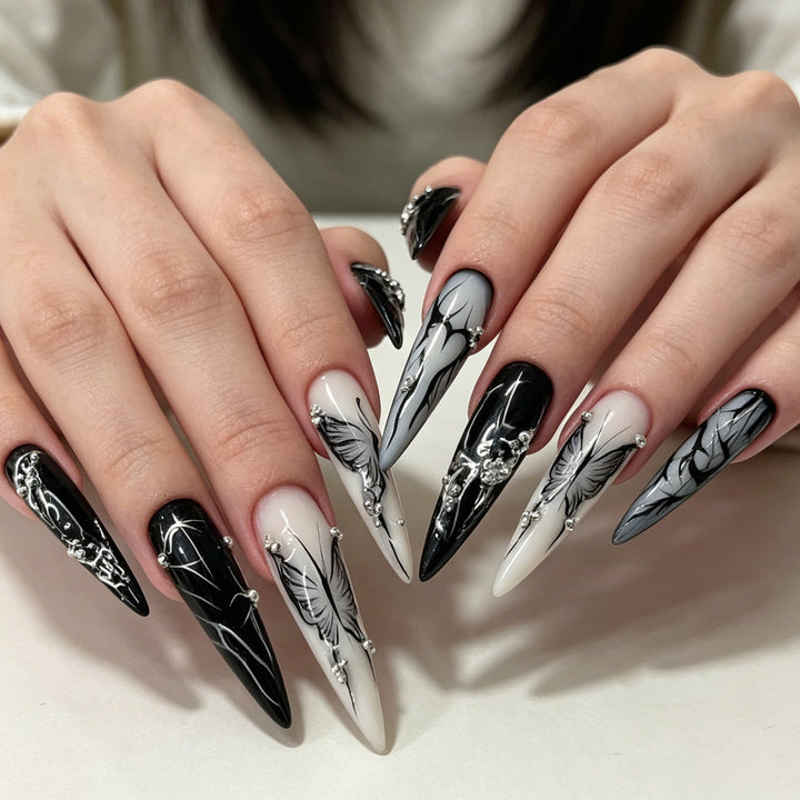 Artistic Stiletto Nail Enhancements Bowlift 1789915460