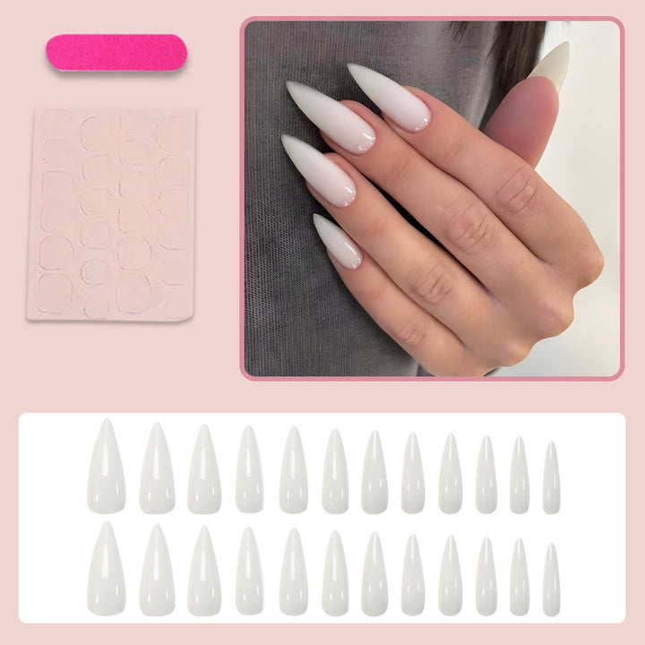 Artificial Nails Pointed Shape Bowlift