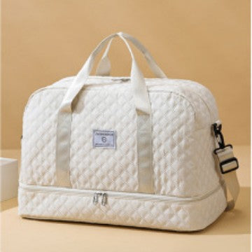 Quilted Multi-Functional Travel Duffel