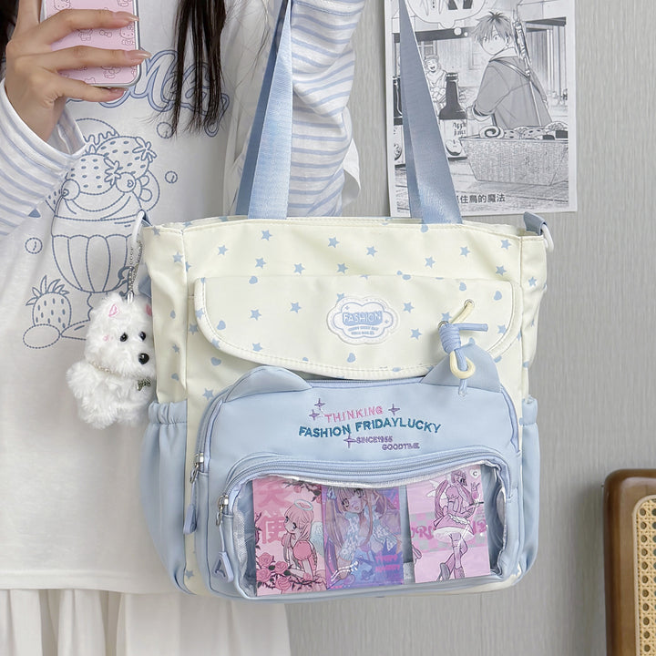 Trendy Multi-Pocket Shoulder Bag Bowlift