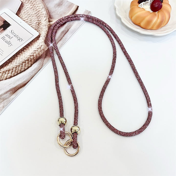 Stylish Glittering Eyewear Lanyard Bowlift