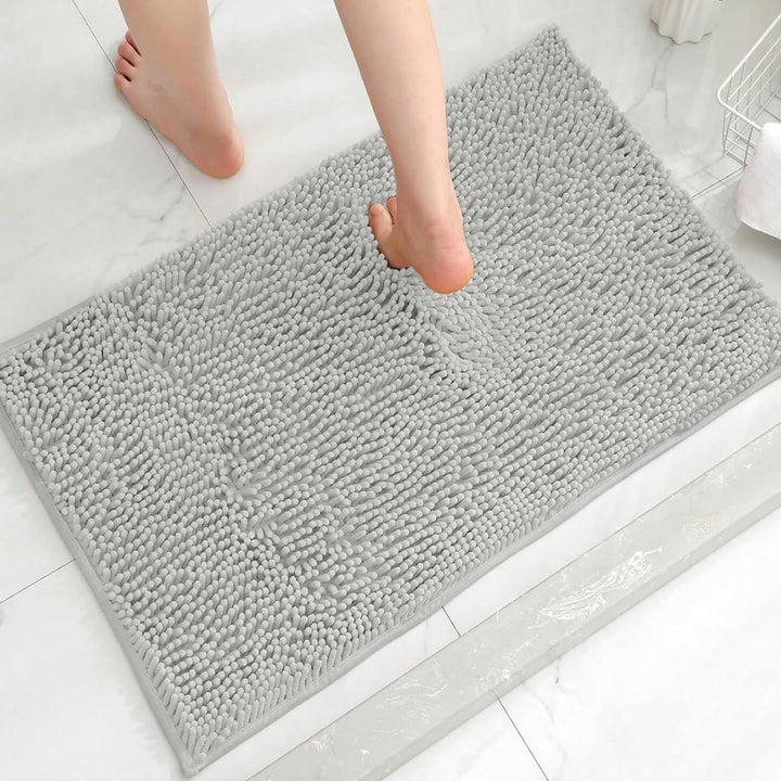 Plush Bathroom Comfort Mat Bowlift