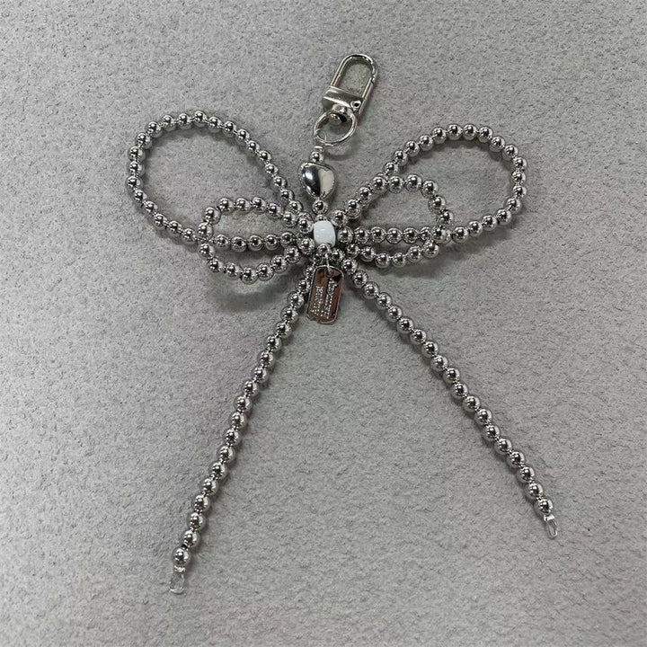 Decorative Beaded Bow Keychain Bowlift 1790135272
