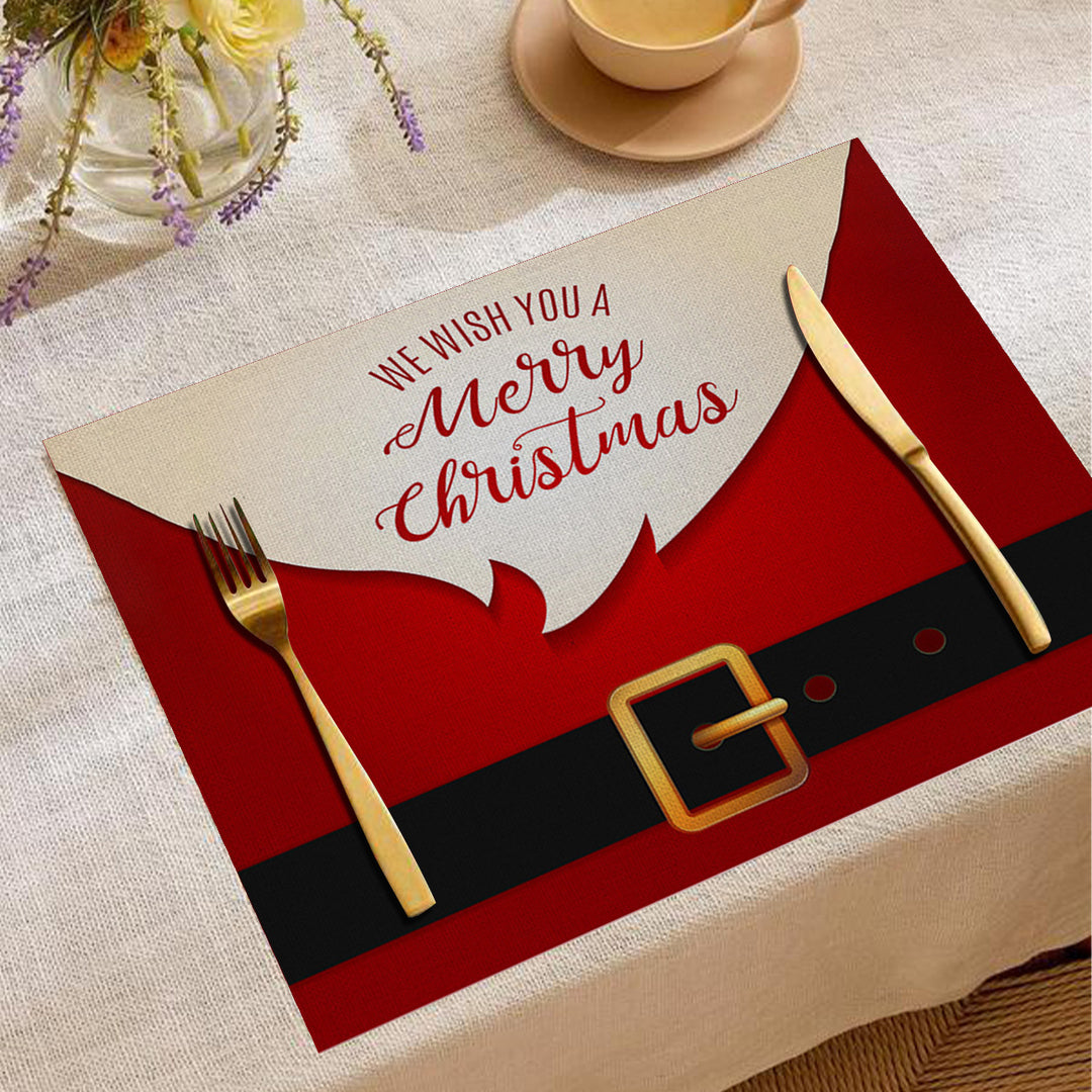 Festive Holiday Dining Placemats