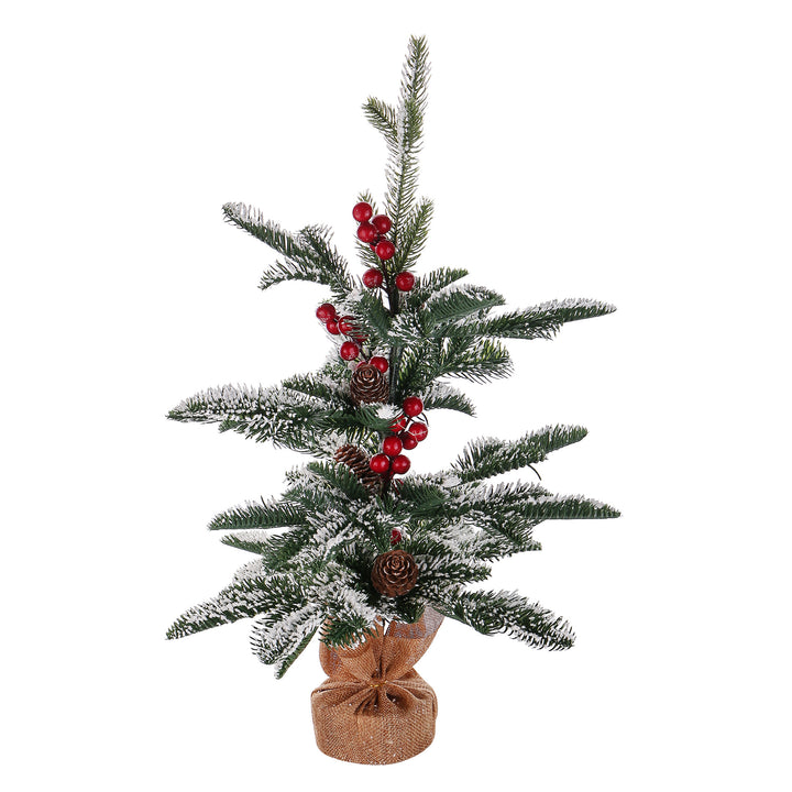 Miniature Holiday Pine Tree Decoration Bowlift