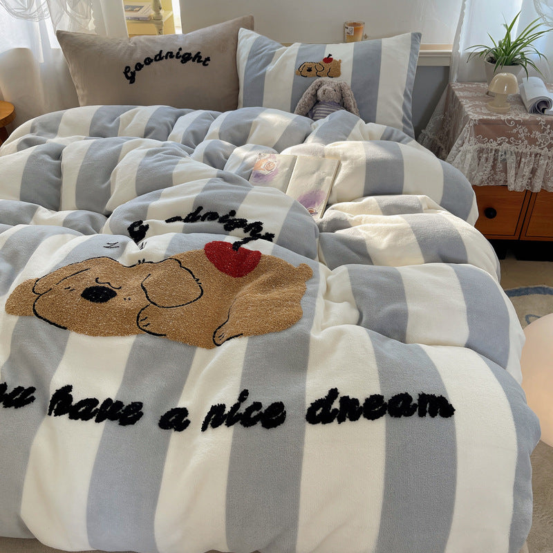 Whimsical Cartoon-Themed Comforter Set