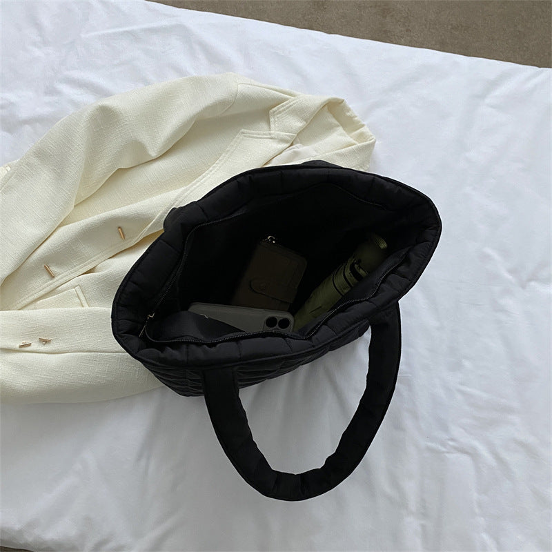 Quilted Padded Tote Bag