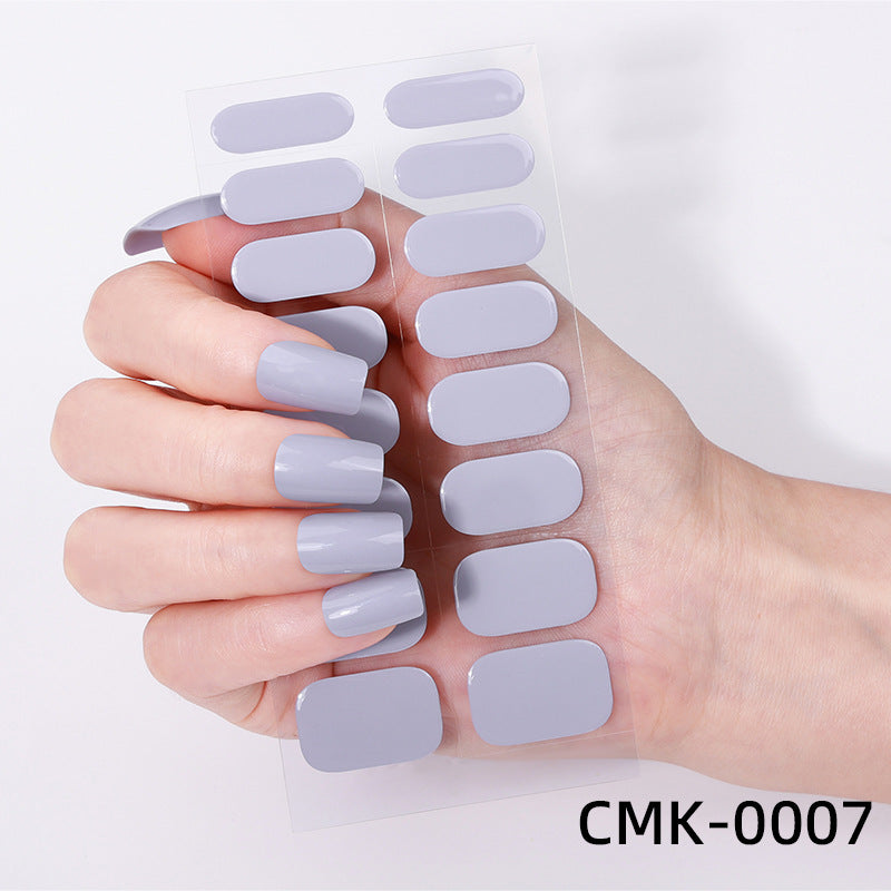 Glossy Gel Nail Wraps