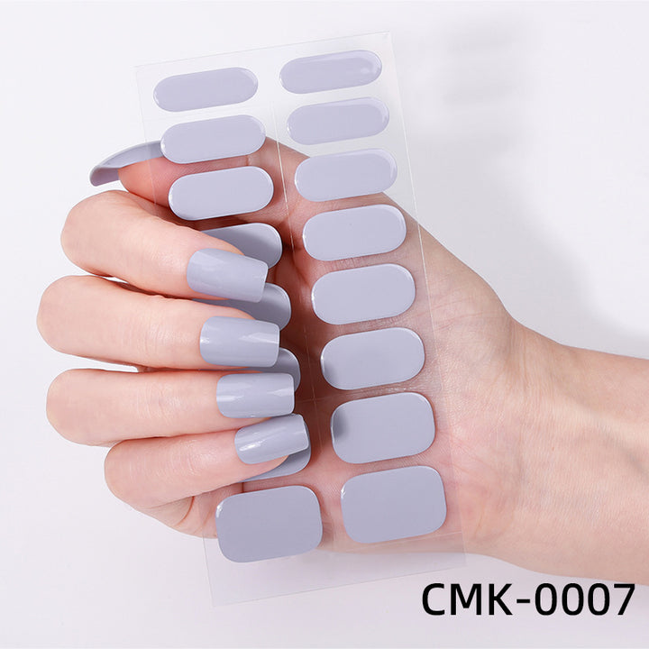 Glossy Gel Nail Wraps
