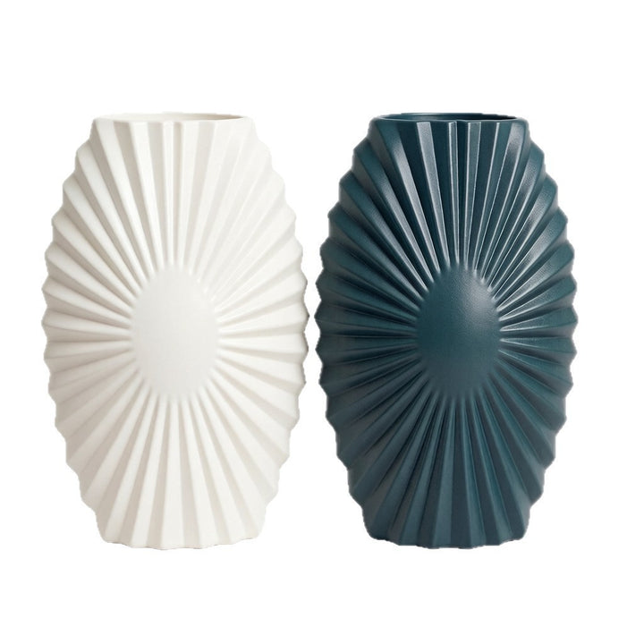 Textured Decorative Centerpiece Vase Bowlift