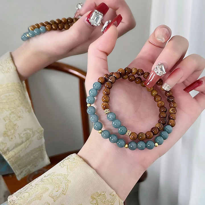 Elegant Beaded Bracelet Set Bowlift