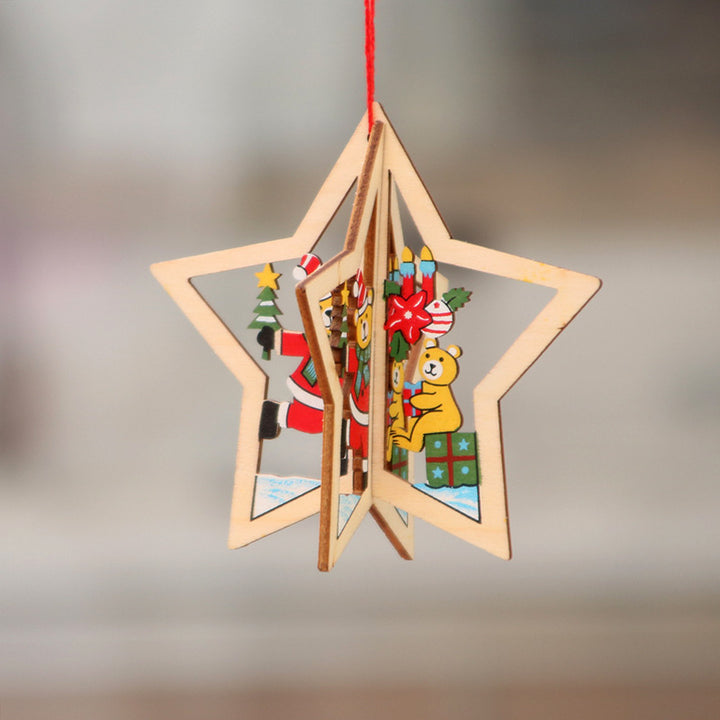 Decorative Christmas Tree Hanging Ornament Bowlift