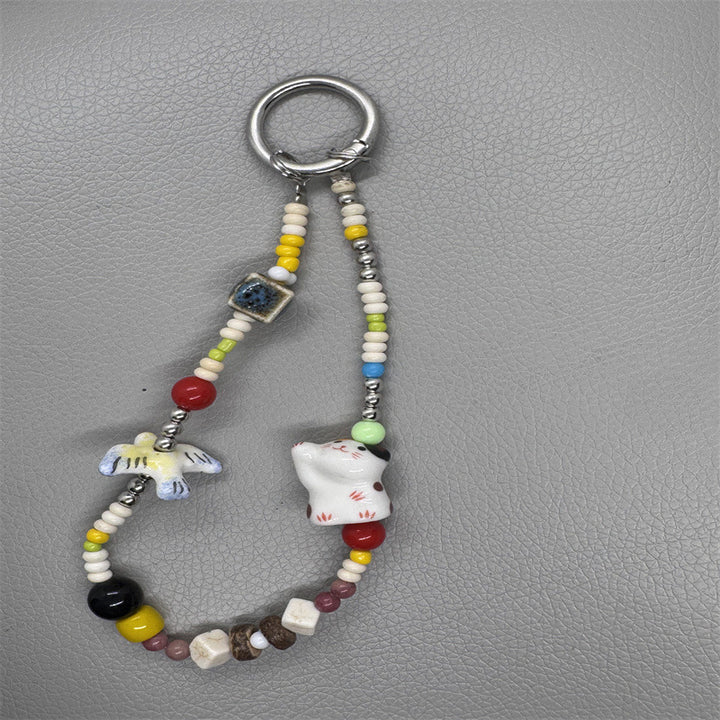 Handmade Decorative Charm Keychain Bowlift 1790135299