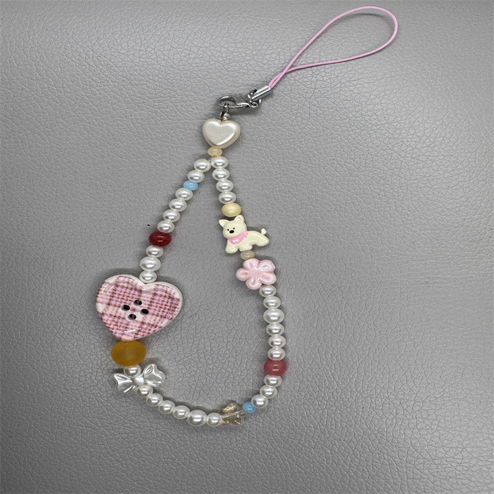Beaded Phone Charm Holder Bowlift