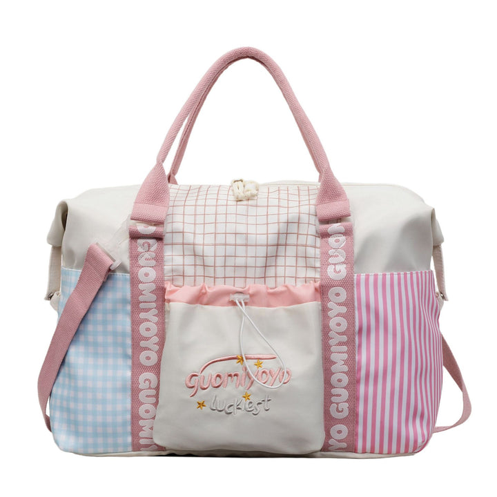Stylish Multi-Colored Travel Duffel Bag Bowlift