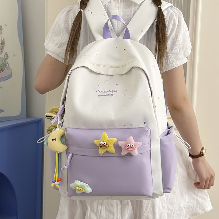 Fun Illustrated Casual Backpack Bowlift