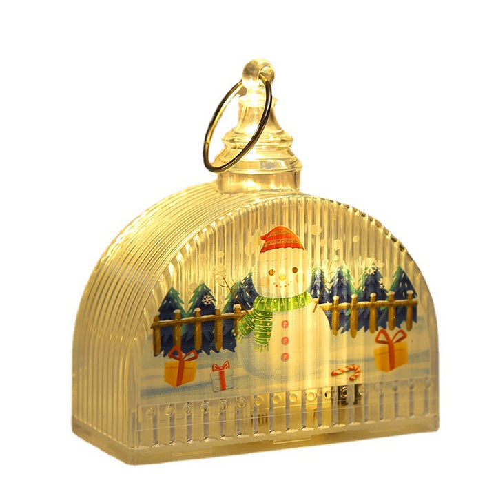 Scent dispenser with winter motif