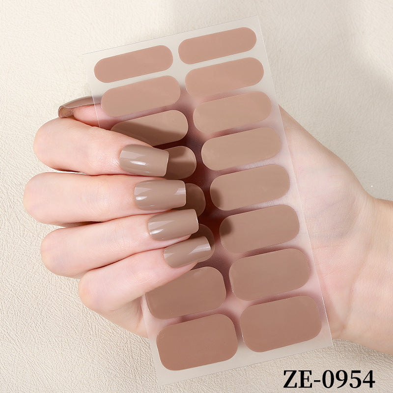 Matte Gel Nail Strips