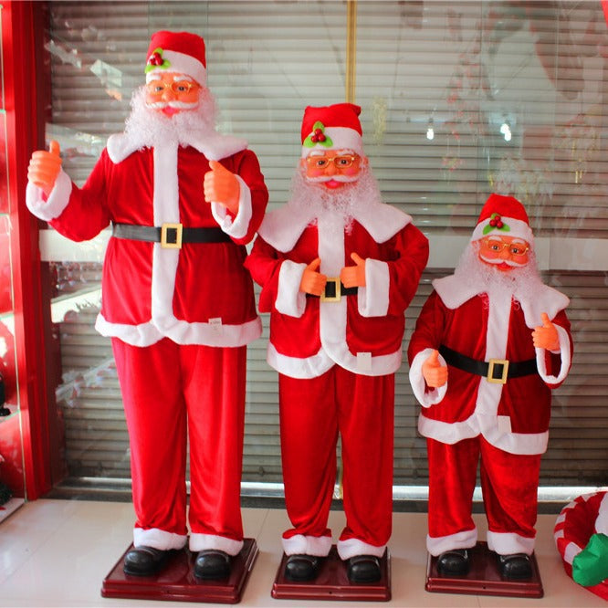 Decorative Santa Claus Figurines Bowlift