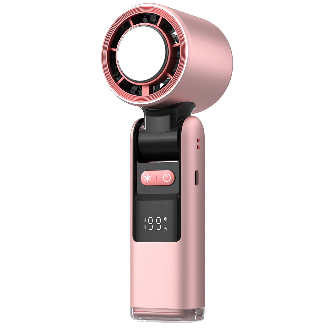 Unisex Rechargeable Smart Handheld Fan Bowlift