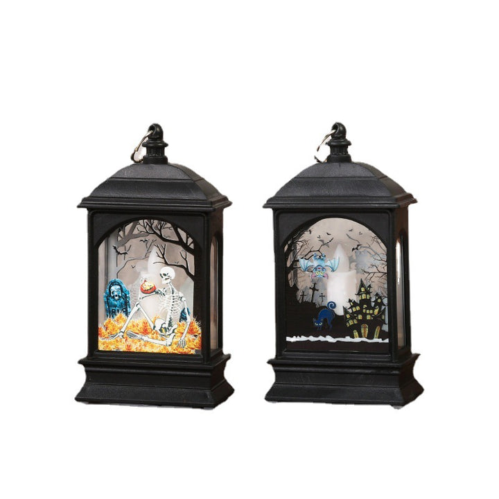 Nostalgic Lantern with Halloween Motif Bowlift