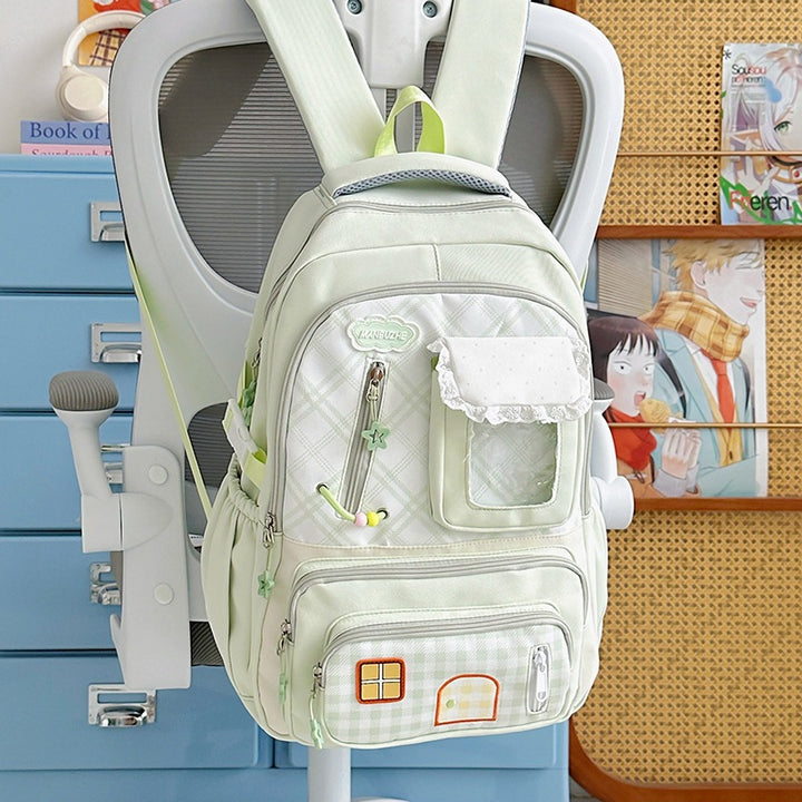 Cute Animal Print School Backpack Bowlift