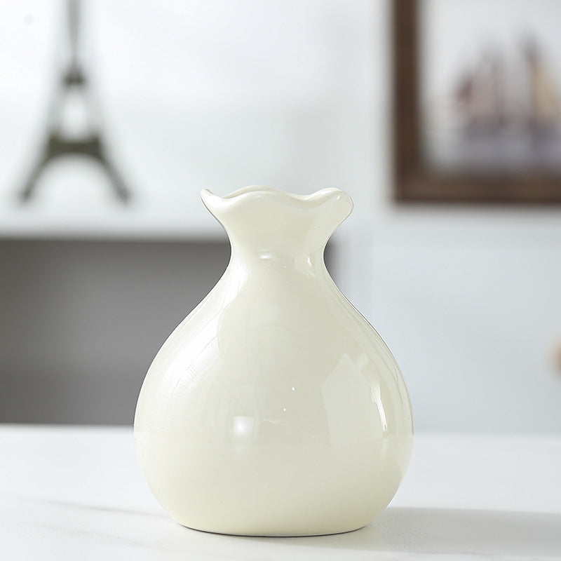 Artistic Ceramic Flower Vase Bowlift