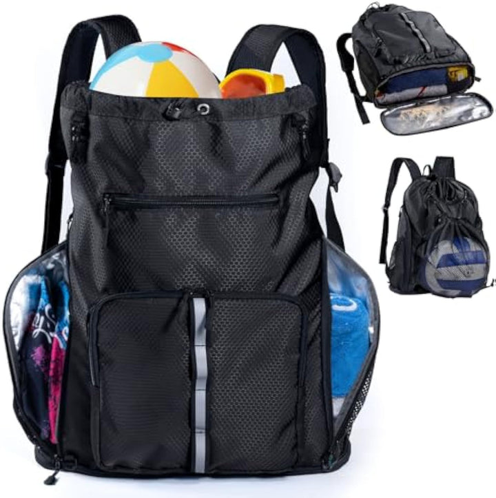 Multi-Functional Sports Travel Backpack Bowlift