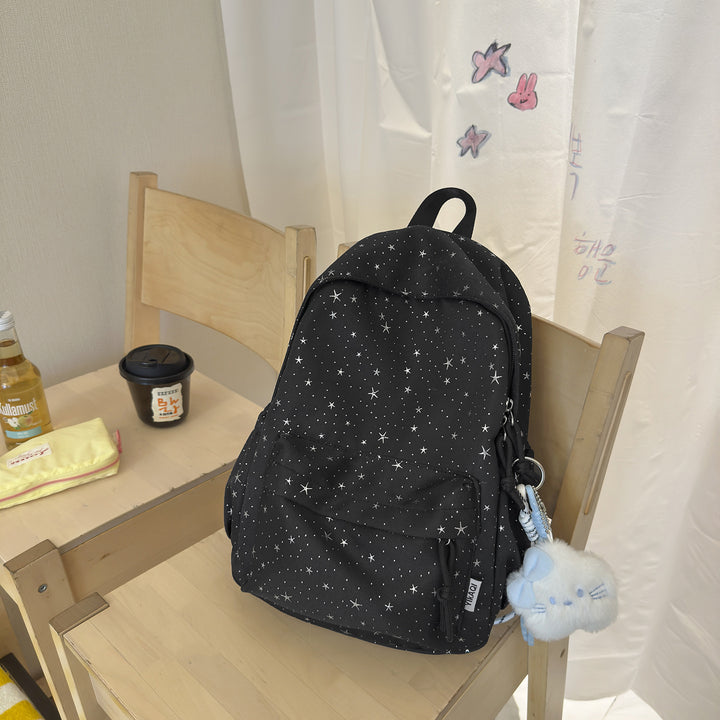 Star-Print Casual Backpack Bowlift 1791205840