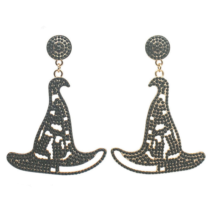 Artistic Skull-Inspired Drop Earrings Bowlift