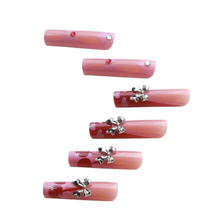 Artistic Decorative Press-On Nail Extensions