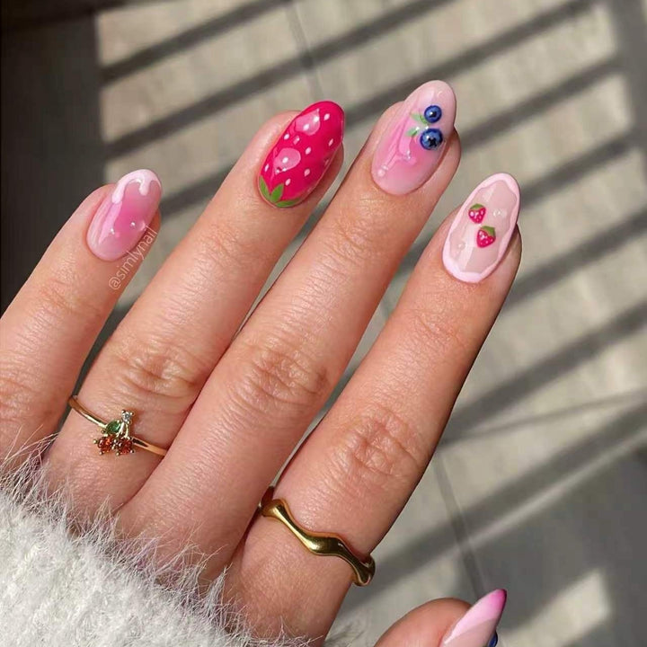Artistic Fruit-Inspired Nail Art Bowlift
