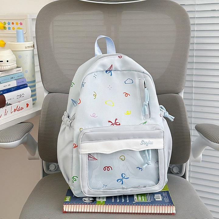 Fun-Themed Casual Backpack Bowlift