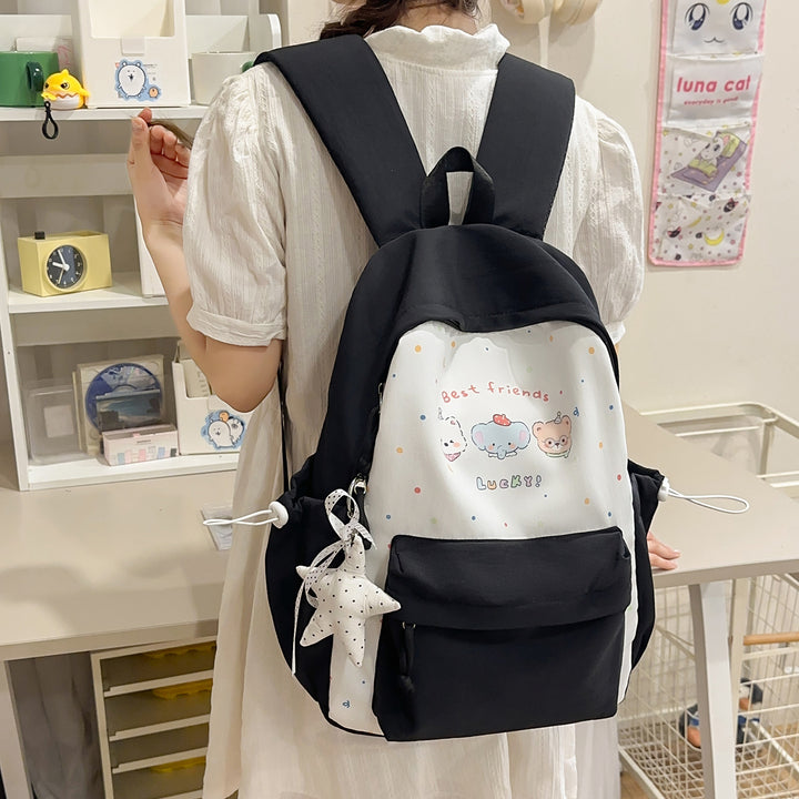Cute Character-Themed Backpack Bowlift 1791205642